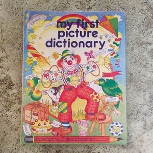 My First Picture Dictionary - Colorful Kids Book